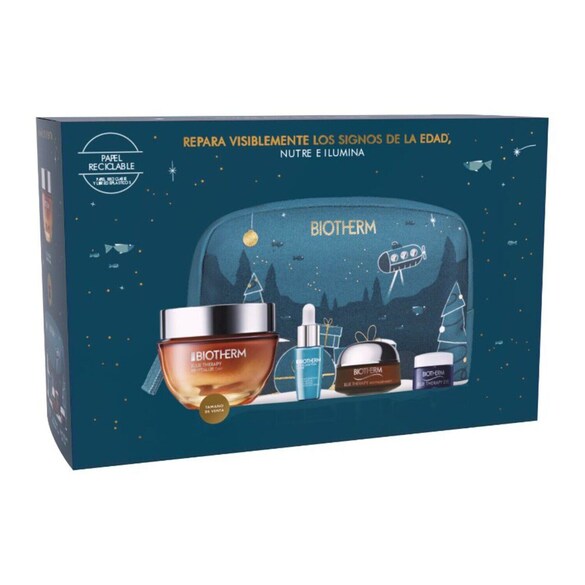 Blue Therapy Amber Algae Cream - Estuche de regalo, BIOTHERM