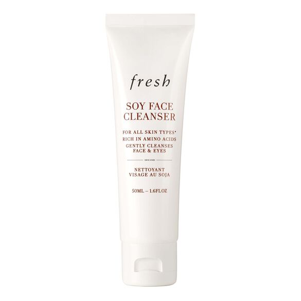 Soy Face Cleanser - Gel limpiador facial y desmaquillante con soja, FRESH