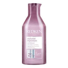 Volume Injection - Acondicionador de volumen para cabello fino y liso, Redken