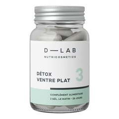 Vientre Plano Detox - Complemento alimenticio, D-Lab Nutricosmetics