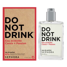  DO NOT DRINK - Agua agridulce Cassis + Passion