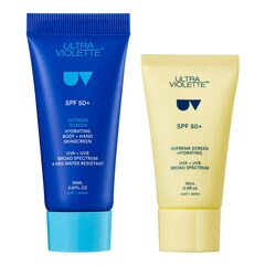Dúo de cremas solares para el cuerpo y la cara, ULTRA VIOLETTE