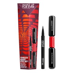 Fearless Black Eyes Set - Estuche de maquillaje para ojos, MAKE UP FOR EVER