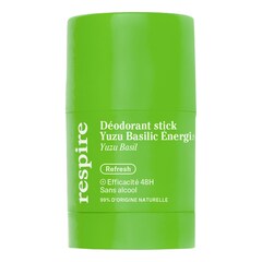 Déodorant Yuzu Basilic  - Eficacia 48H, Respire