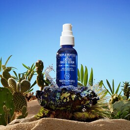 Triple Peptide + Cactus Oasis Serum - Sérum hidratante para rostro y cuello