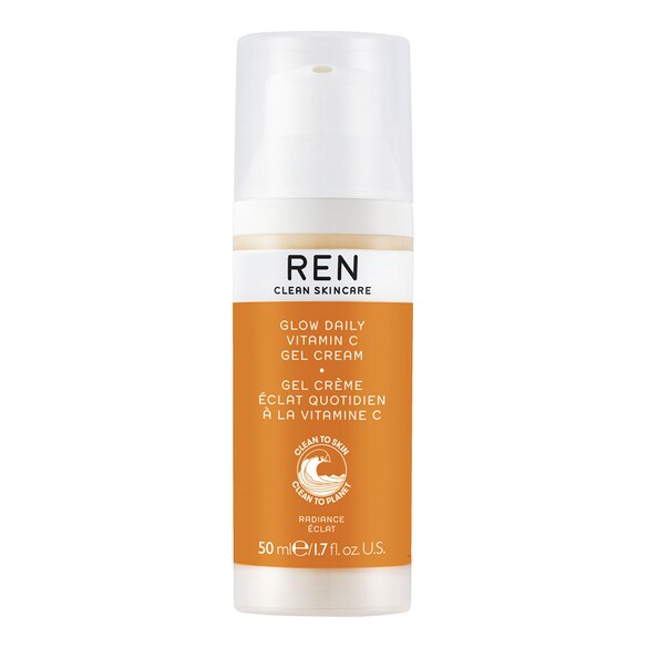 Radiance Glow Daily Vitamin C Gel Cream - Crema Vitamina C, REN CLEAN SKINCARE