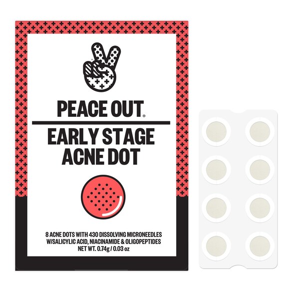 Timbres de Traitement de L'acné - Microperforación, Peace Out Skincare