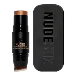 Nudies All Over Face Color Bronze + Glow - Para ojos, mejillas y labios