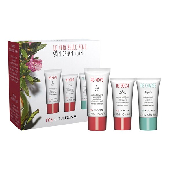 Le trio belle peau - Coffret Soin Visage, My Clarins