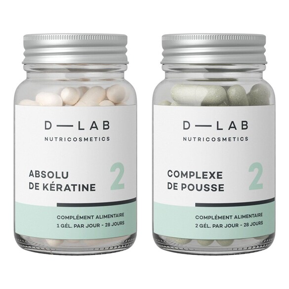 Nutrición capilar - Complemento alimenticio para el cabello, D-Lab Nutricosmetics