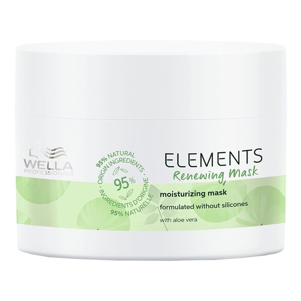 Elements - Mascarilla capilar hidratante para cuero cabelludo normal a graso, WELLA PROFESSIONALS
