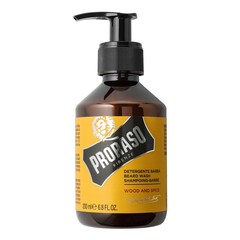 Beard Wash Wood & Spice - Champú para la barba, PRORASO