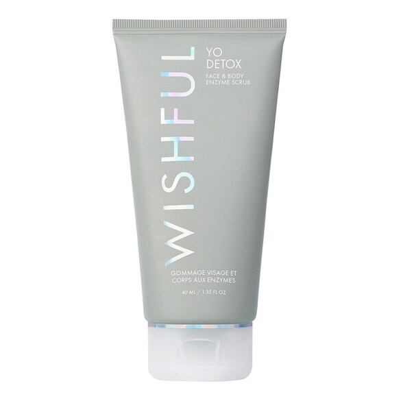 Yo Detox Face & Body Enzyme Scrub - Exfoliante cara y cuerpo, WISHFUL