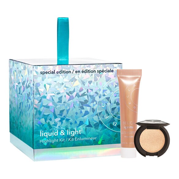Special Edition Liquid & Light Highlight Kit - Estuche de iluminadores, BECCA COSMETICS