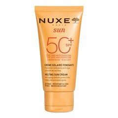 Nuxe Sun Alta Protección SPF50 - Crema Fundente para el rostro, Nuxe