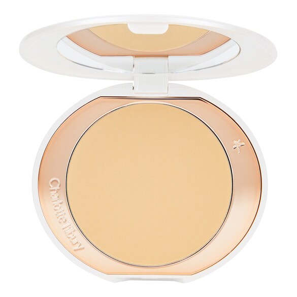 Airbrush Brightening Flawless Finish - Polvo matificante recargable, Charlotte Tilbury