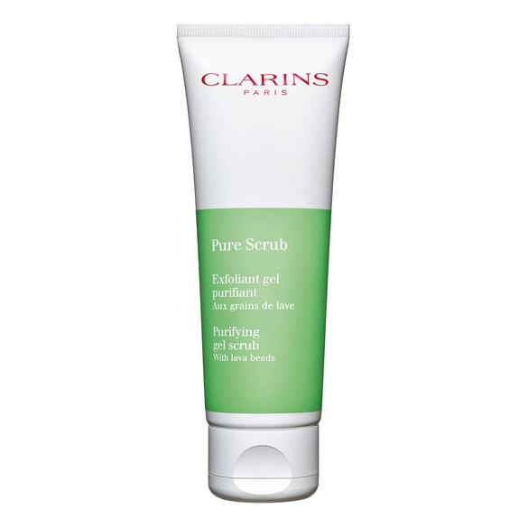 Pure Scrub - Exfoliante de rostro, Clarins