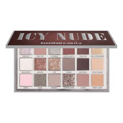 Icy Nude Eyeshadow Palette -  Paleta de sombras de ojos, Huda Beauty