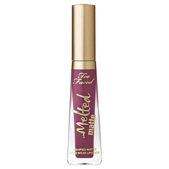 Melted Mate - Barra de labios licuada mate de larga duración, Too Faced
