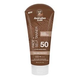 Sun Care SPF50 Face With Self Tanner - Loción Solar