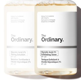 Solución tonificante con ácido glicólico 7 % - Loción exfoliante