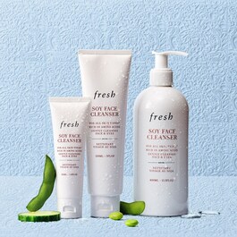 Soy Face Cleanser - Gel limpiador facial y desmaquillante con soya