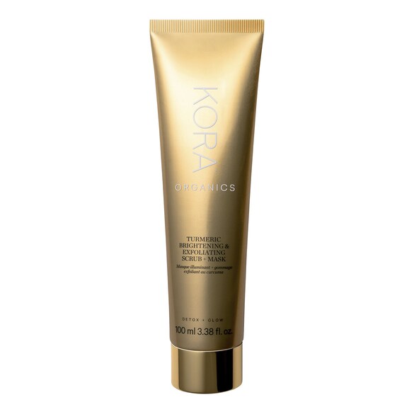 Turmeric Brightening & Exfoliating Mask 2-in-1 - Mascarilla Exfoliante, Kora Organics