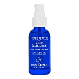 Triple Peptide + Cactus Oasis Serum - Sérum hidratante para rostro y cuello