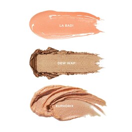 Mini Nude Gold Glam - Kit Rostro