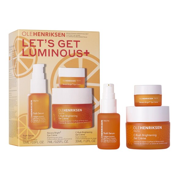 Let's Get Luminous+ Set - Estuche Tratamiento - Rutina Vitamina C, Olehenriksen