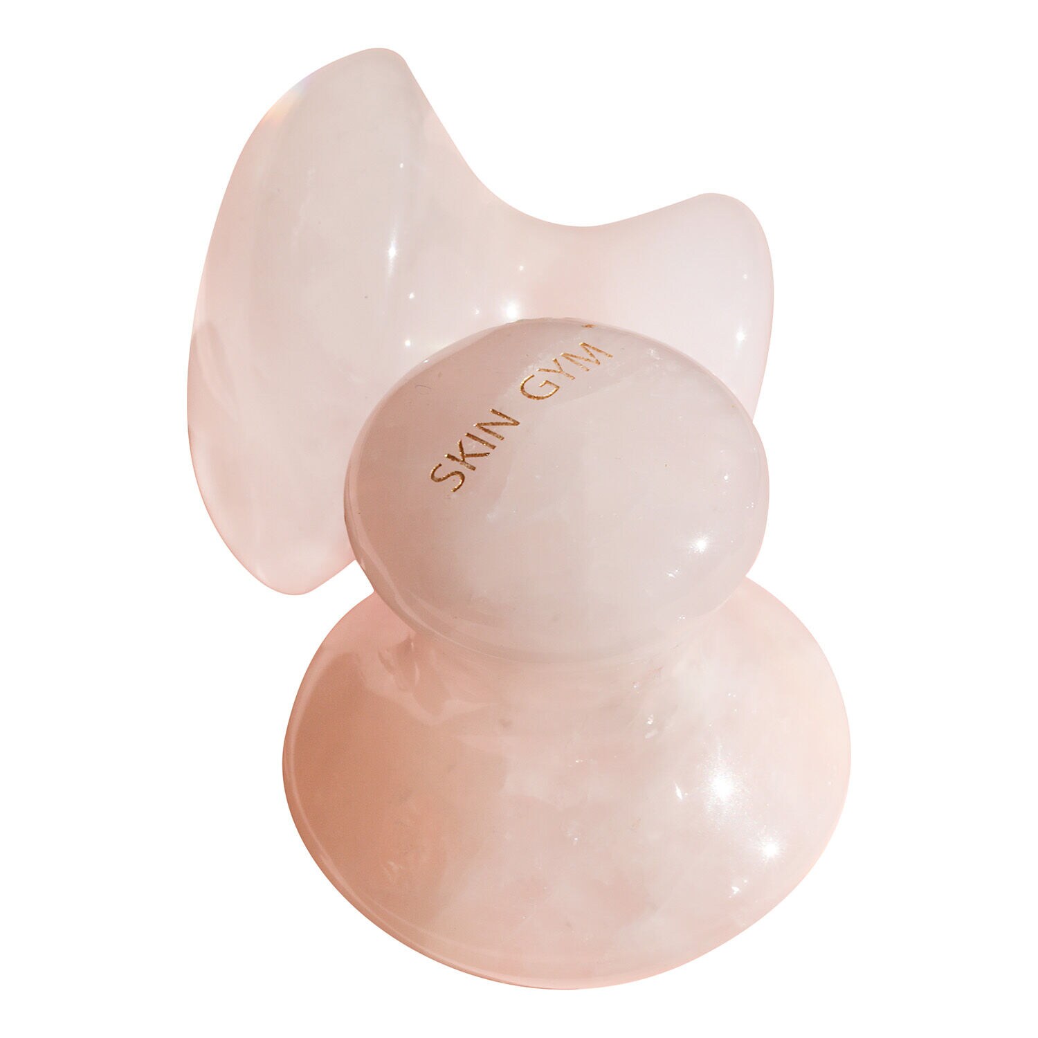 Flor de gimnasia de cuarzo rosa Accesorio para Masaje Facial