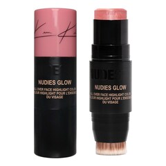 Nudies All Over Face Color Bronze + Glow - Para ojos, mejillas y labios, Nudestix