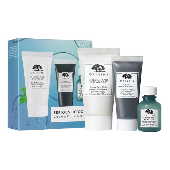 Set Detox Anti-Imperfecciones - Set de Cuidado Facial, ORIGINS