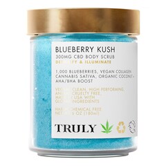Blueberry Kush  Body Scrub - Exfoliante corporal desintoxicante e iluminador, TRULY