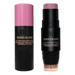 Nudies Bloom All-Over Dewy Color - Barra de ojos, mejillas y labios, Nudestix