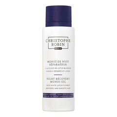 MonoÏ de noche reparador de la flor de loto  - Aceite para cabello, CHRISTOPHE ROBIN