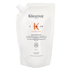 Nutritive Bain Satin Riche - Champú Cabello Muy Seco Recargable, Kérastase