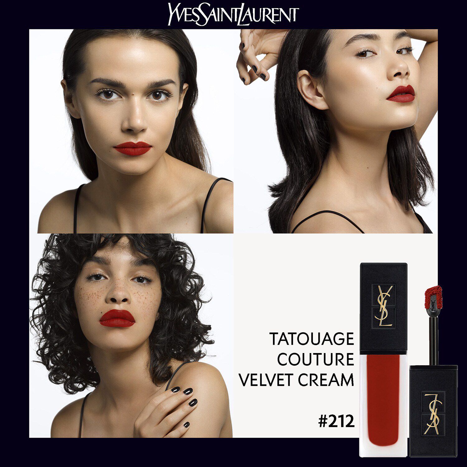 Ysl tatouage couture deals velvet cream 206
