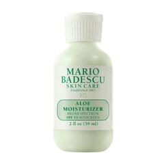 Crema hidratante de aloe vera FPS 15 de largo espectro, MARIO BADESCU