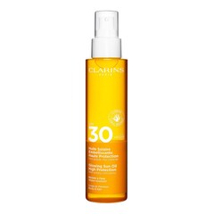 Aceite solar embellecedor -  Alta protección spf 30 , Clarins