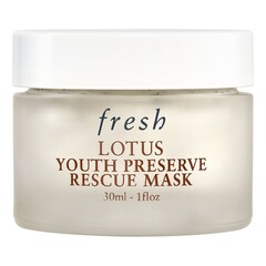 Lotus Youth Preserve Rescue Mask - Mascarilla exfoliante antiedad de loto, Fresh