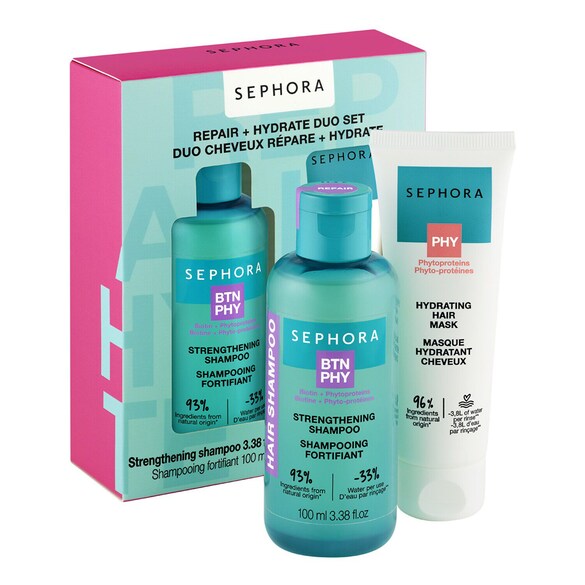 Dúo Reparación + Hidratación - Champú y Mascarilla, SEPHORA COLLECTION