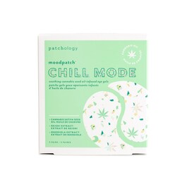 Moodpatch Chill Mode - Parches de Gel para los Ojos con Aceite de Cañamo