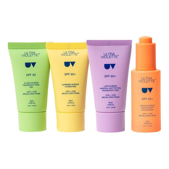 Colección de Mini Cremas Solares - Estuche facial solar, ULTRA VIOLETTE