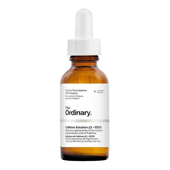 Solución con cafeína 5 % + EGCG - Sérum para contorno de ojos, THE ORDINARY