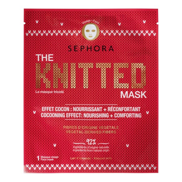 The knitted mask Holiday Vibes -Estuche tratamiento, SEPHORA COLLECTION
