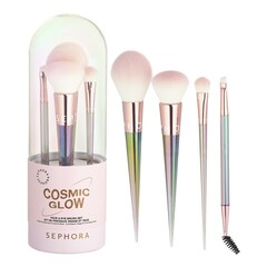 Kit De Pinceles Rostro Y Ojos Cosmic Glow - Kit de pinceles rotros y ojos, Sephora Collection