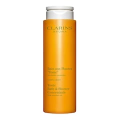 Bain Aux Plantes "Tonic" - Tónico concentrado para baño y ducha, Clarins