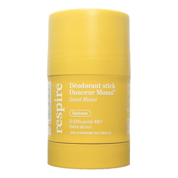 Desodorante Stick Dulzura de Monoï - Eficacia 48H, Respire
