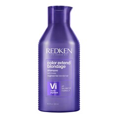 Color Extend Blondage Shampoo - Champú para cabello rubio, REDKEN